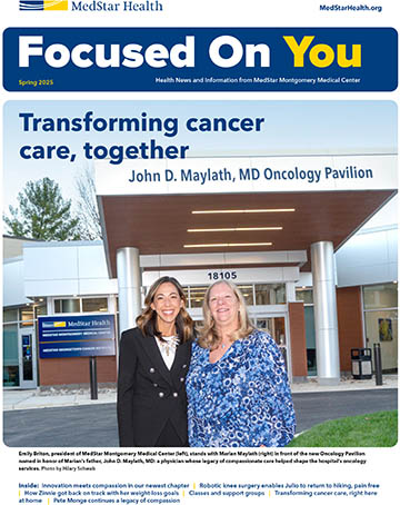 Focused on you newsletter cover